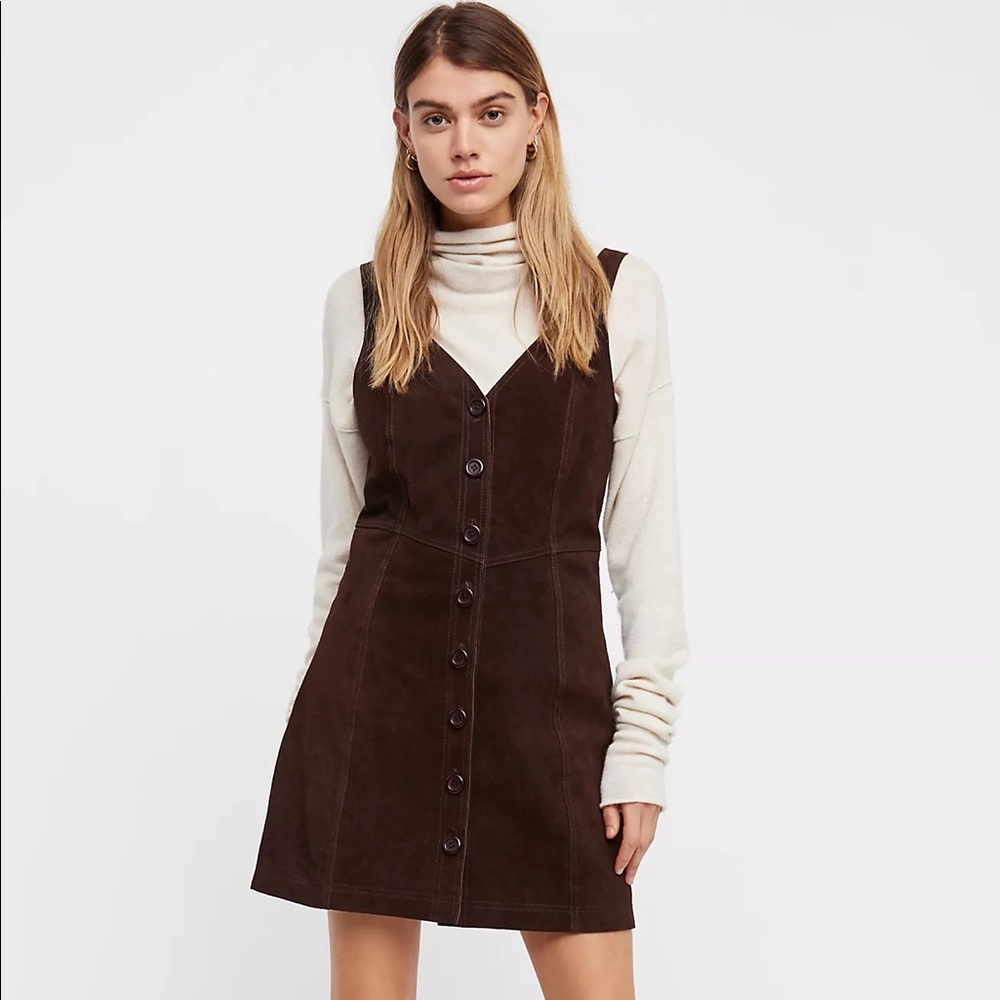 Abbie Suede Mini Dress
